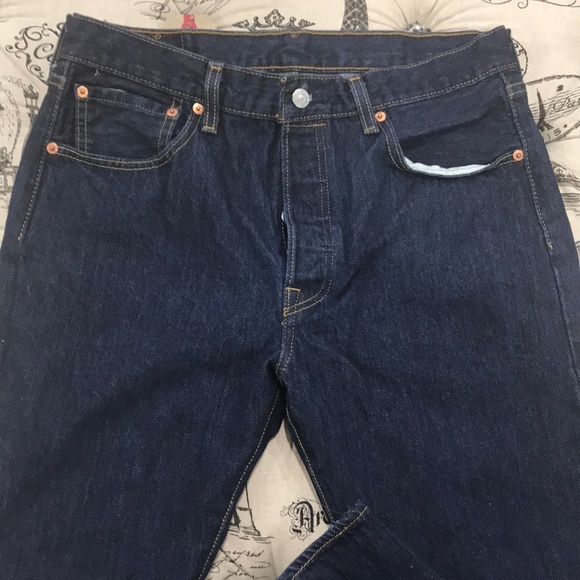 🎁 Levi's Men's 501 Original Fit Jean - Picture 3 of 7